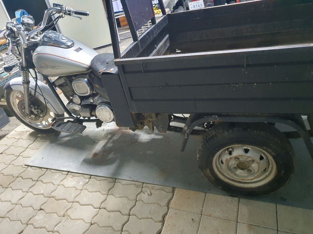 대림데이스타125 3륜 오토바이(도로주행가능) 이미지