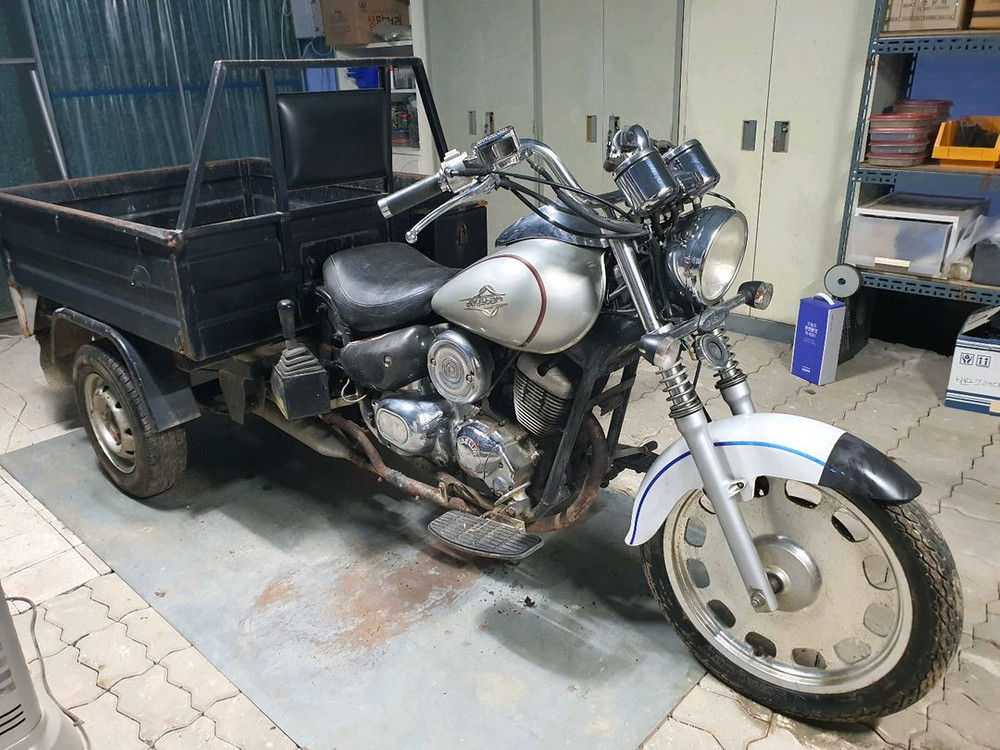 대림데이스타125 3륜 오토바이(도로주행가능) 이미지