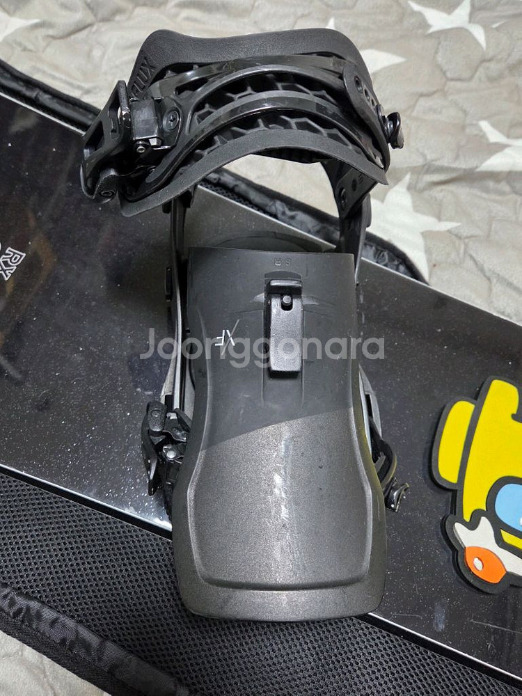 BC 스트림 RX164 스노우보드 데크 및 바인딩--4