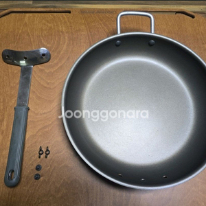 미국 GSI Outdoors 손잡이 분리형 12 인치 캠핑 프라이팬 (국내 미출시 고정 바일 핸들 버전)