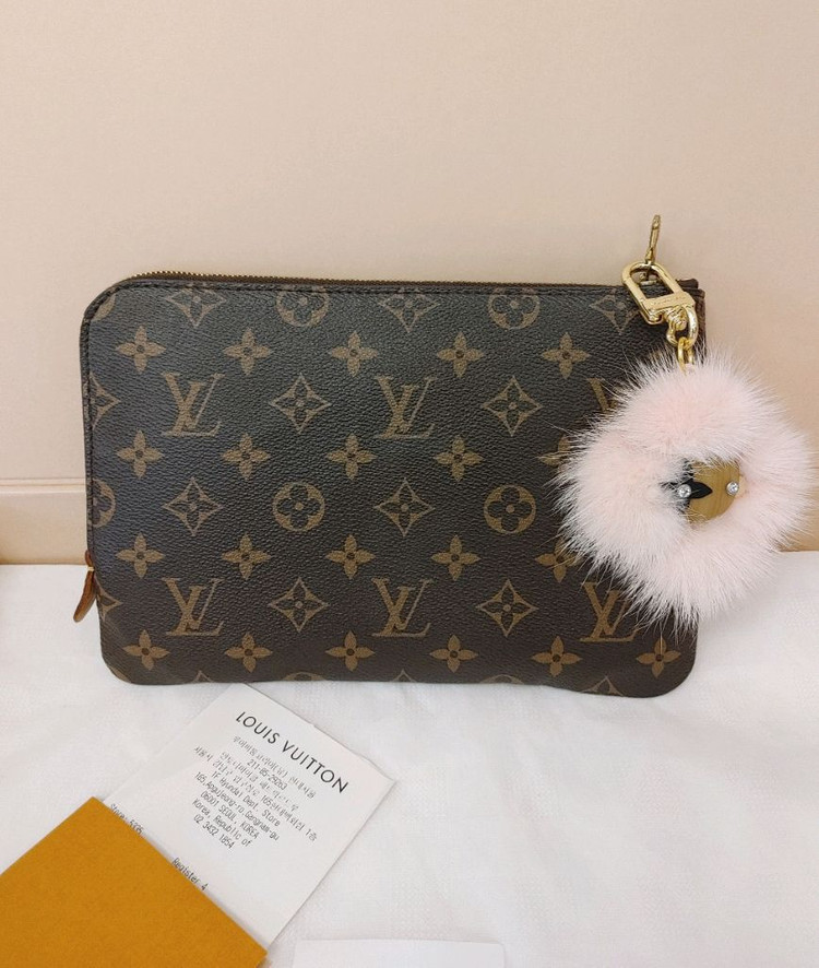 정품-루이비통 에튀보야쥬 클러치-영수증포함--4