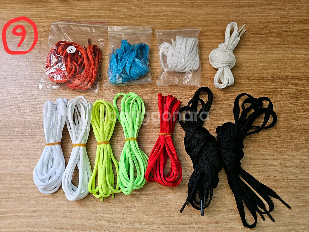 [새제품] 테니스 배드민턴 카라칼 쿠션 그립 / 운동화 끈--1