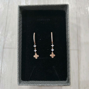 14k 핑크골드 드롭귀걸이 1.76g 무료배송 이미지