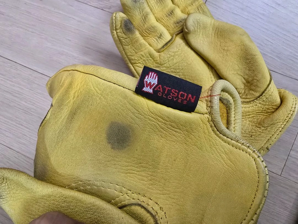 왓슨 모토사이클 라이딩 가죽 장갑 오토바이 WATSON 이미지