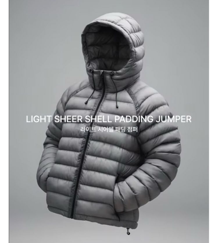 [M]수아레 경량패딩 라이트 시어쉘 패딩 점퍼--1