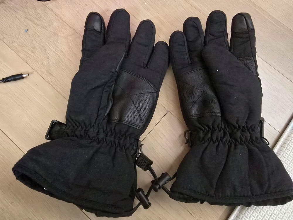 엠모터스 바로온 발열장갑 오토바이 자전거--8