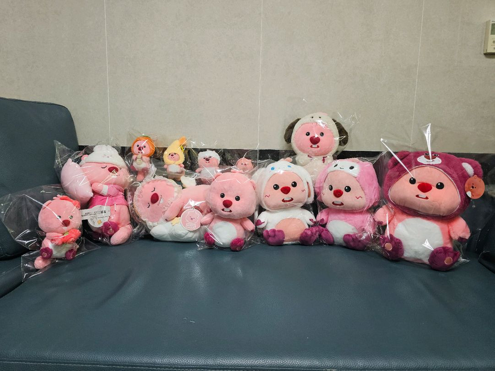 이쁘고 귀여운 잔망루피 중형 중대형 인형 새거 이미지