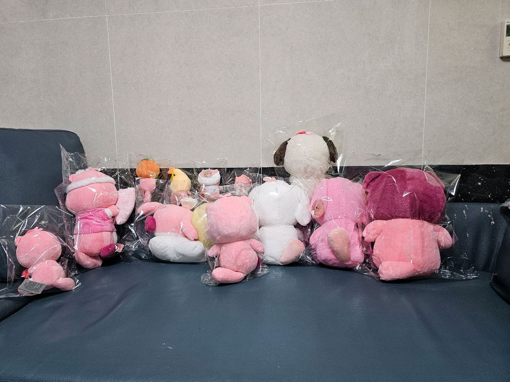 이쁘고 귀여운 잔망루피 중형 중대형 인형 새거 이미지