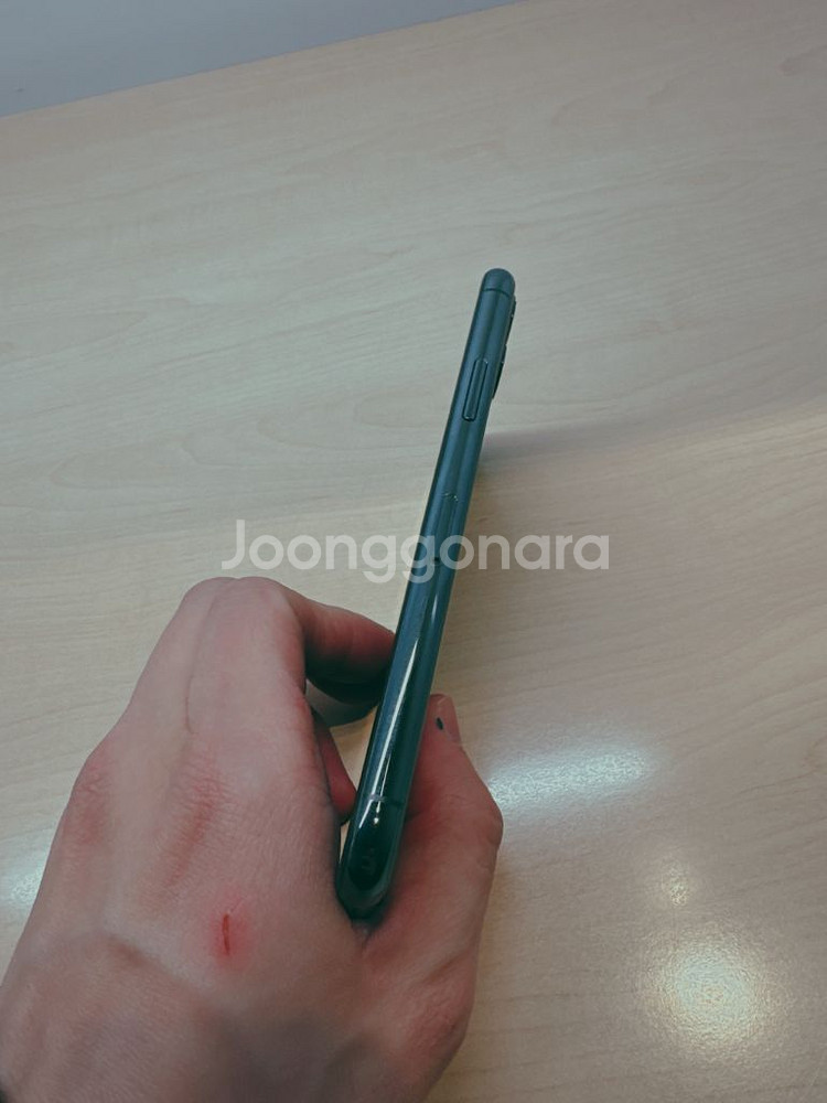 아이폰 11프로 그린 256 배터리 100--3