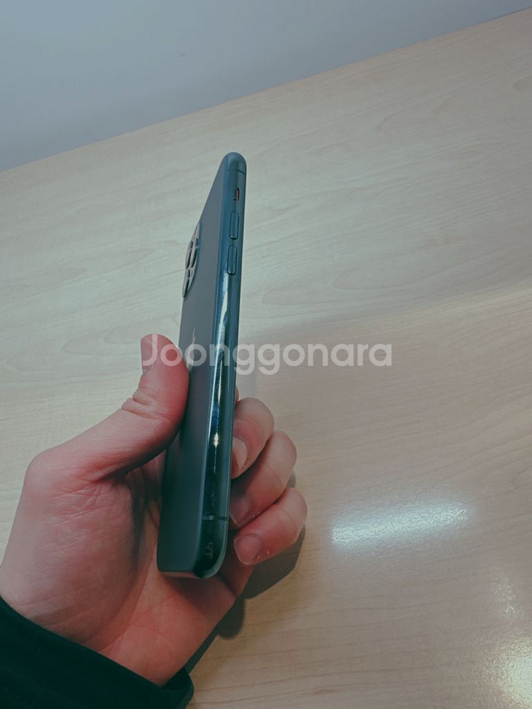 아이폰 11프로 그린 256 배터리 100--4