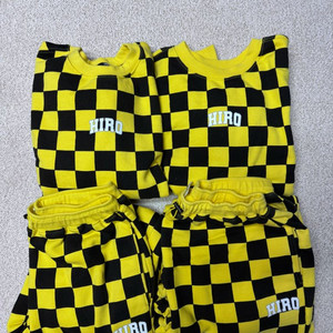 히로 체커보드 셋업 150 160 (새상품)리미떼두두 플라키키 베베드피노 이미스 노스페이스 mlb