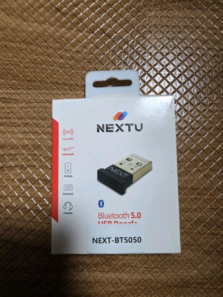 넥스트유 블루투스 5.0 USB 동글 NEXT-BT5050--1