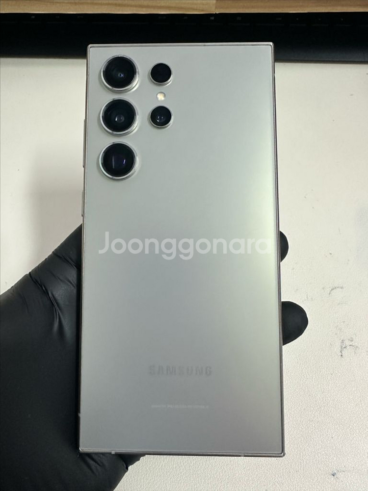 갤럭시S24울트라 256G 티타늄그레이 자급제 S급!--1