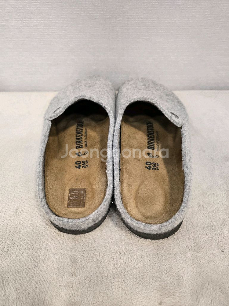 버켄스탁 체르마트 펠트 슬리퍼 260mm--5