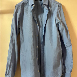 버버리프로섬 페일블루 드레스셔츠 15/38(95)