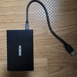 MBOX 외장하드 케이스 + HDD 500기가