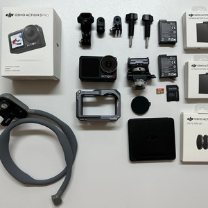 [판매중] DJI 오즈모 액션5 프로 스탠다드 콤보 및 추가구성품