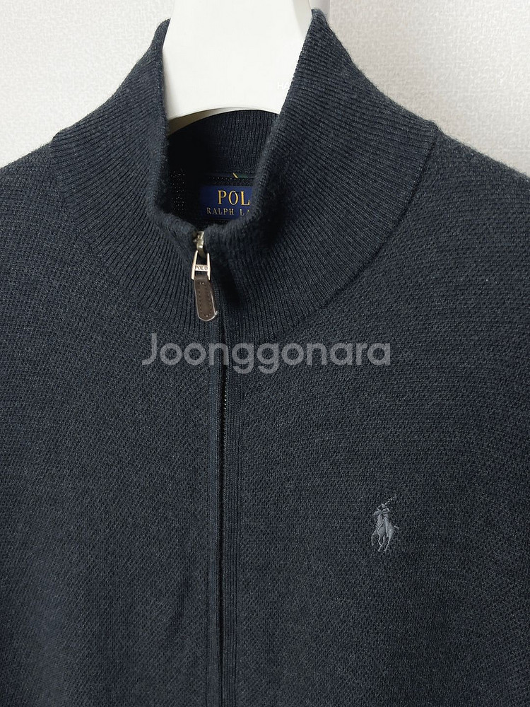 폴로 워셔블 메리노울 니트집업--2