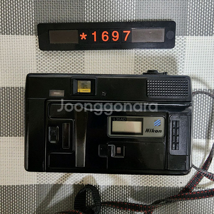 니콘 L 35 AD 필름카메라 파우치포함--2