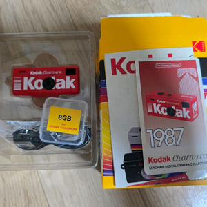 코닥 차메라 레드(sd카드 포함)