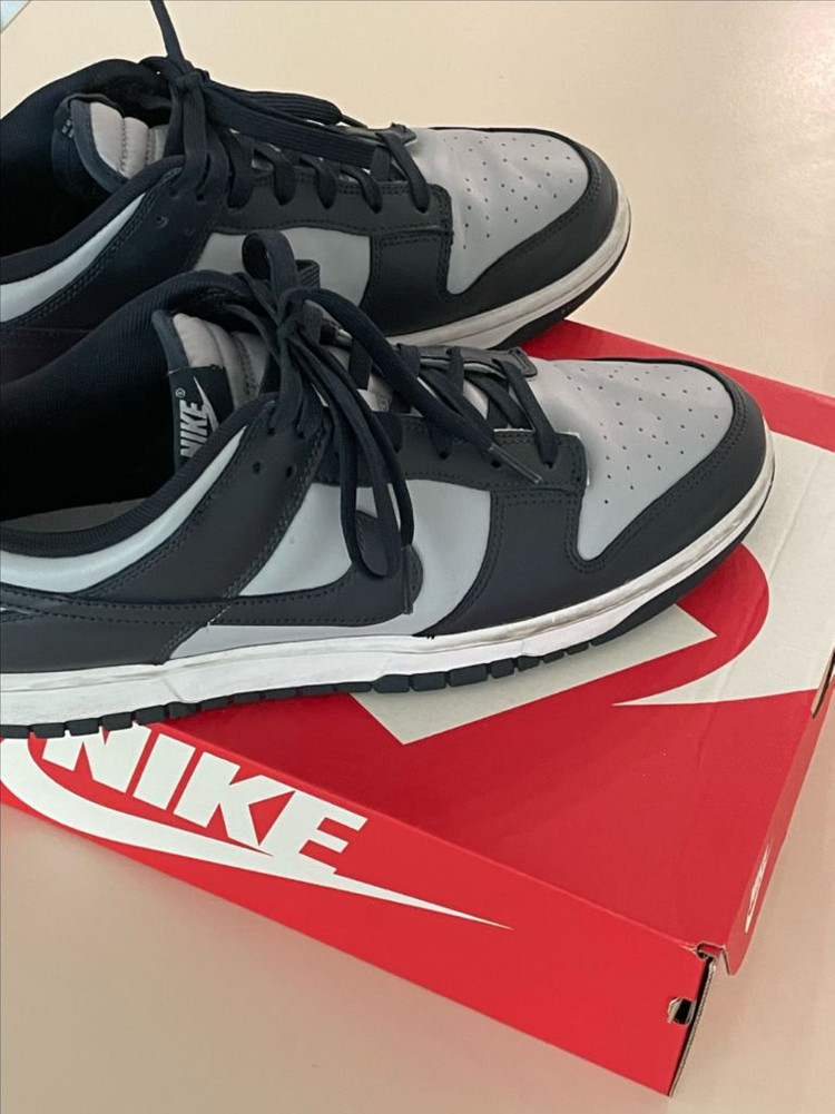 NIKE 나이키 덩크로우 레트로 챔피언쉽그레이 돌고래 285--4