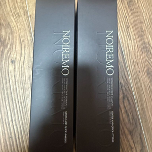 누아레모 단백질 염색샴푸(다크 브라운색) 2개 판매합니다.