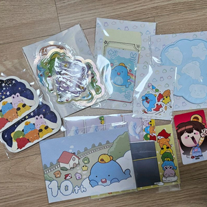 잠뜰 픽셀리 굿즈 이미지