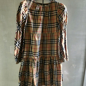버버리키즈 10y 체크 원피스 새상품급 버버리칠드런 이미지