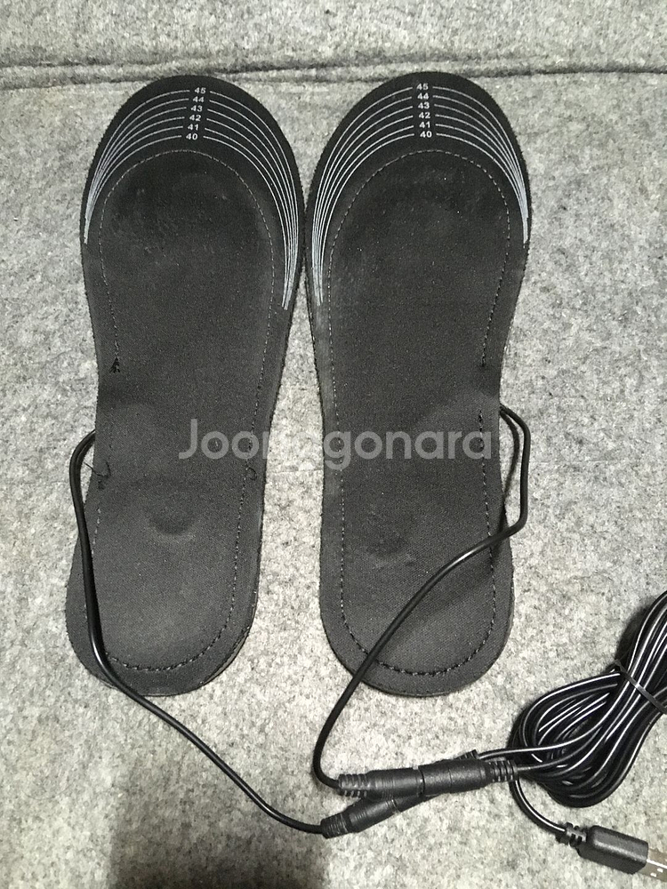 USB 풋워머 발난로 온열 발열 깔창--1