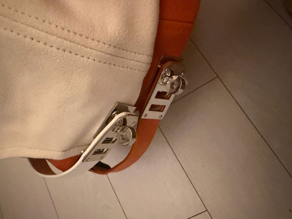 오아드 캡모자 로로오렌지 윈터크림 비니 세개 일괄--4