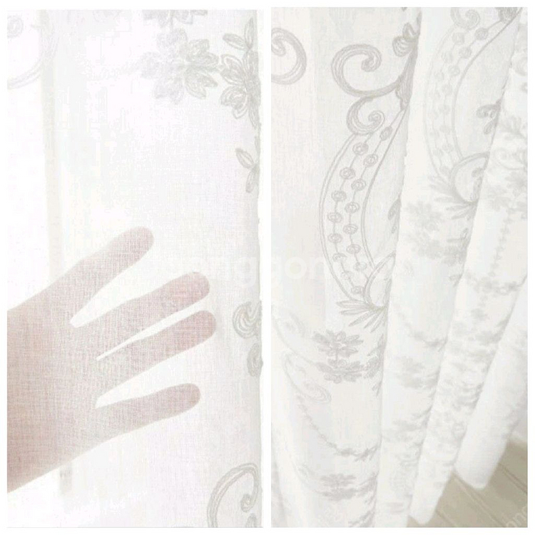 커튼세트 레이스 슈퍼특대형자수 커튼 자수커튼 #새상품#--3