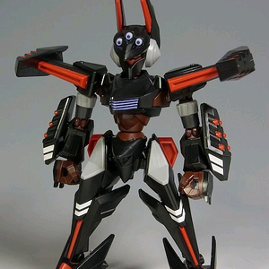 골판지전사 lbx그루제온 가조립 이미지