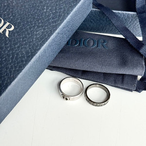 (S)24FW 디올 반지 남성용 Dior Oblique 반지 세트 이미지