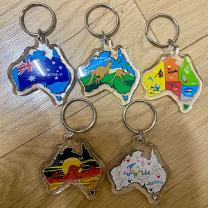 오스트레일리아 호주 키링 5종류 판매합니다