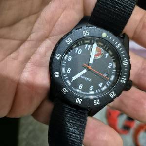 usmc 100m방수 쿼츠시계 이미지