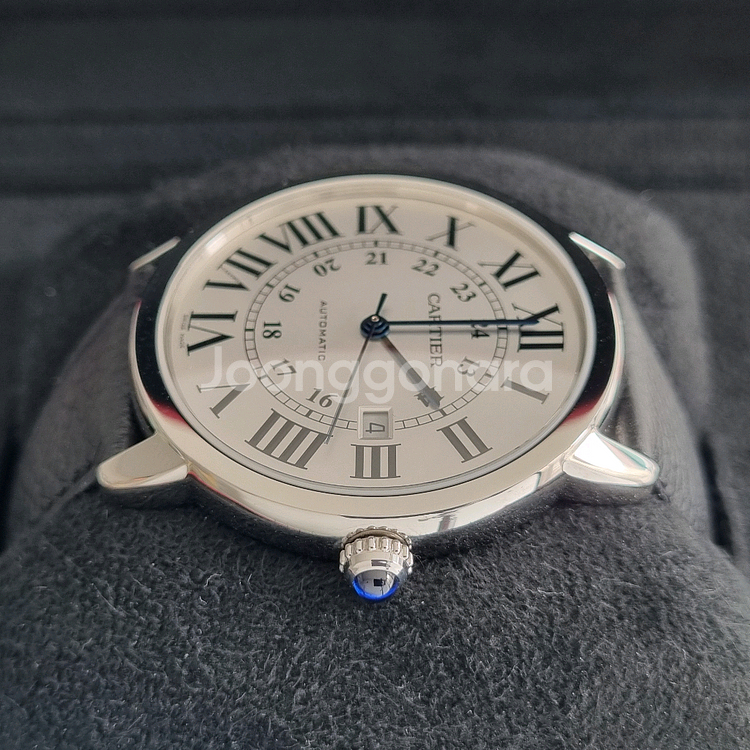 까르띠에 구형 롱드솔로 XL 42mm 오토(2020년식)--4