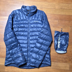 몽벨 ex800 구스다운 경량 패딩 105