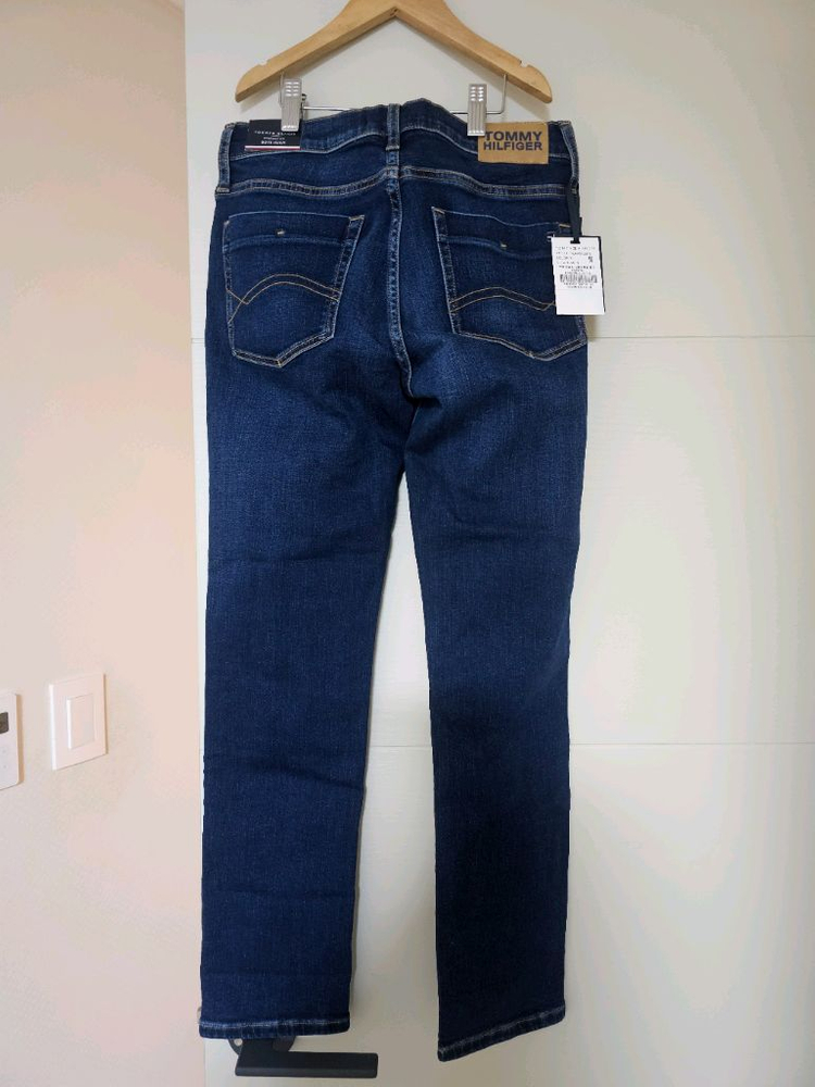 타미힐피거 키즈 새상품 바지 네이비,청바지 이미지