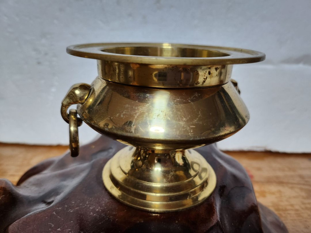 황동 작은 향로 이미지