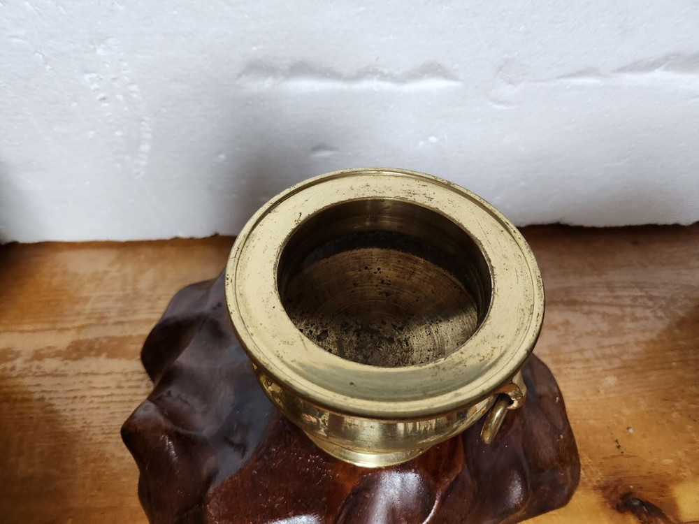 황동 작은 향로 이미지