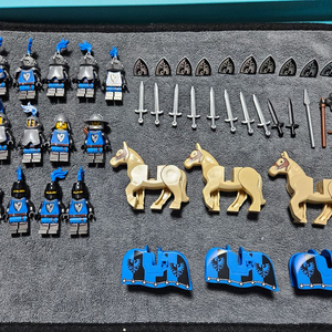 레고 캐슬 팔콘 완무기사.병사 세트판매