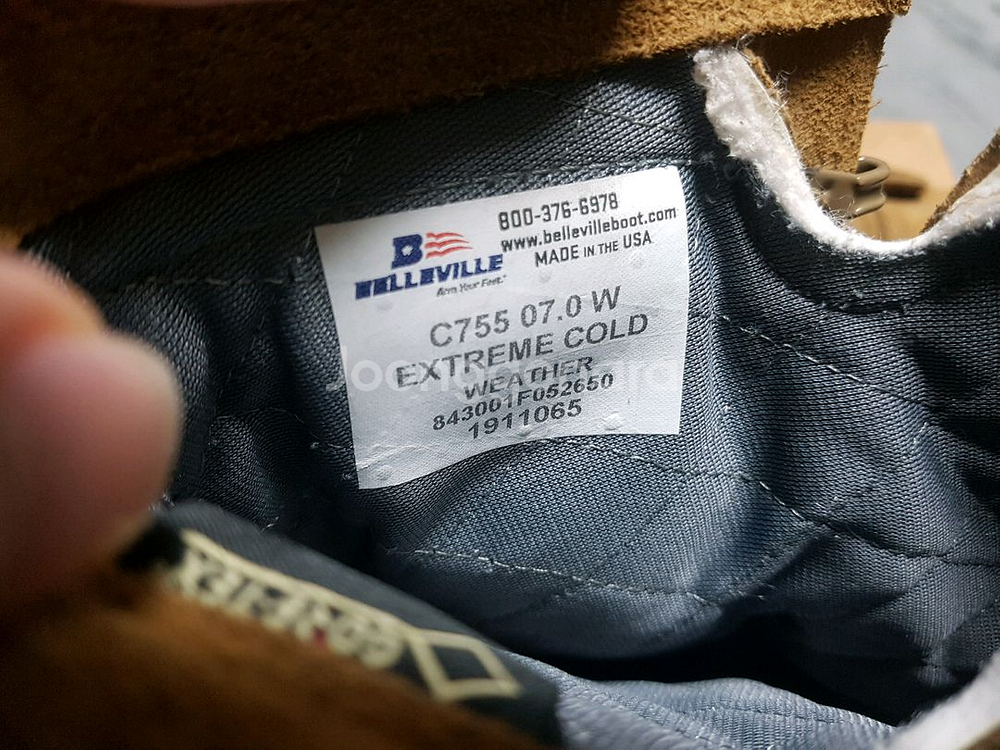 미군 베르빌 동계용 방한화 XCW C755 고어텍스 전투화 군화 7W 새상품--4