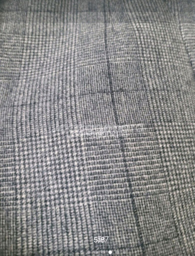 한섬타임 울체크 반바지(허리26)--4