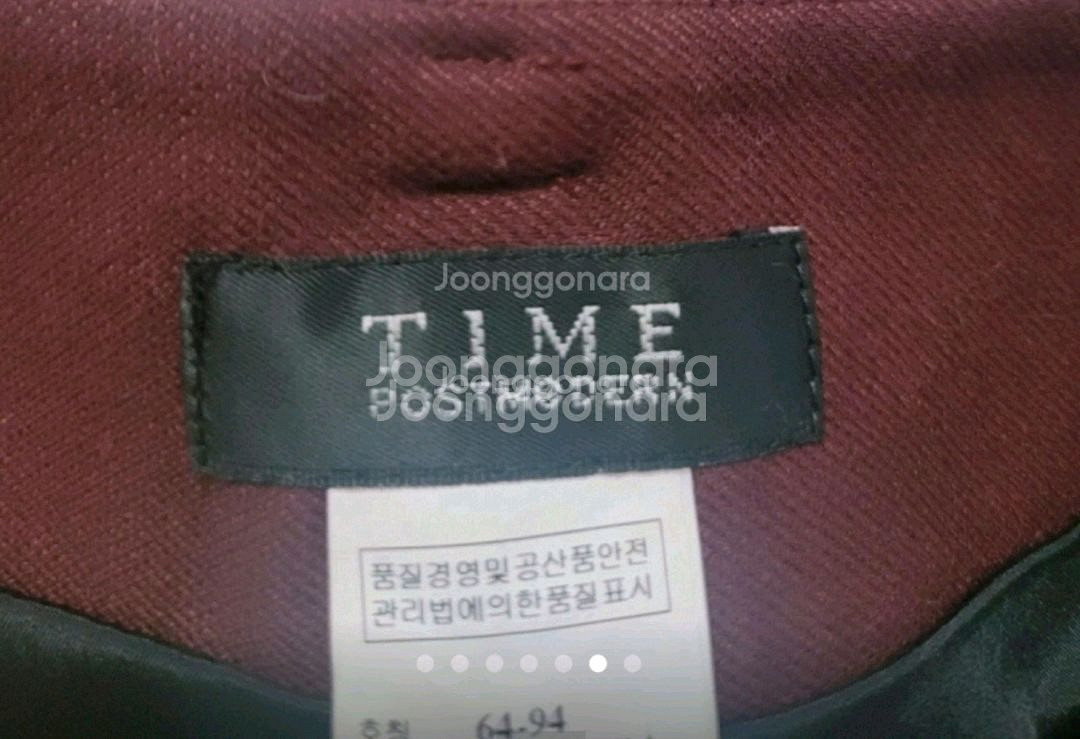 한섬타임 울체크 반바지(허리26)--5