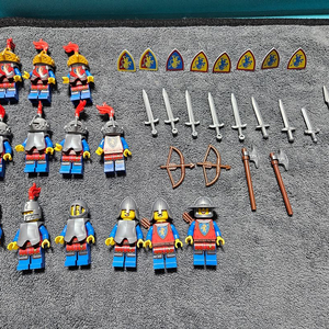 레고 캐슬 사자 완무기사,병사세트