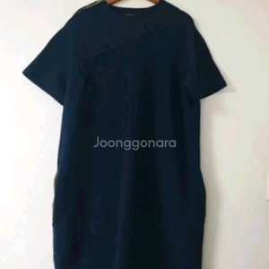 한섬타임 양모.실크혼방원피스