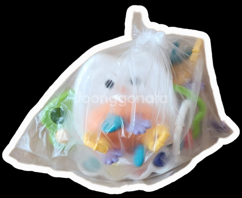 최상급 감각발달 실리콘 촉감 스트링 부엉이 유아 장난감--2