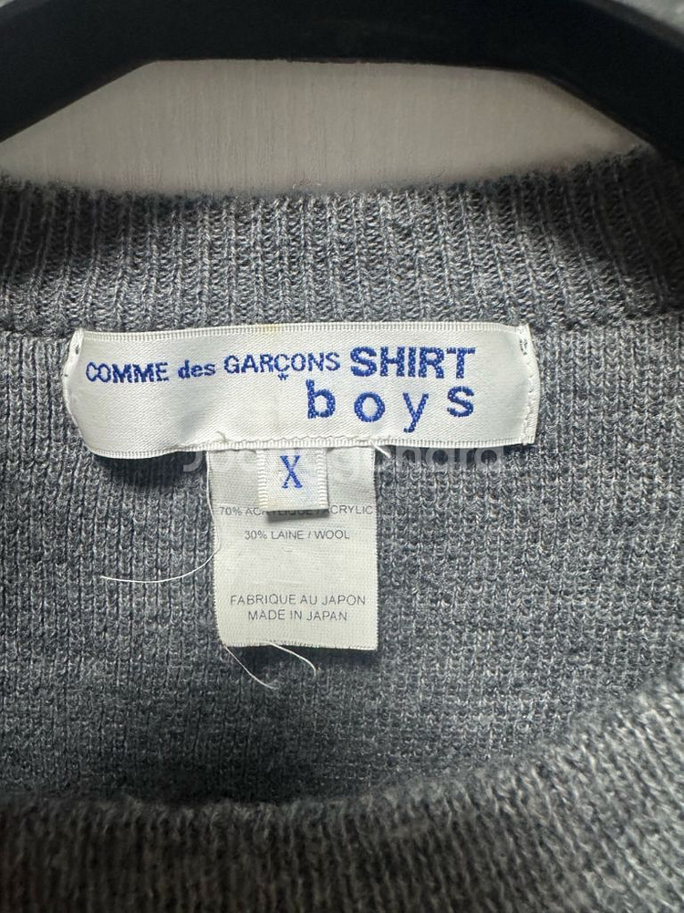 꼼데가르송 셔츠 보이즈/ 니트/ X--1