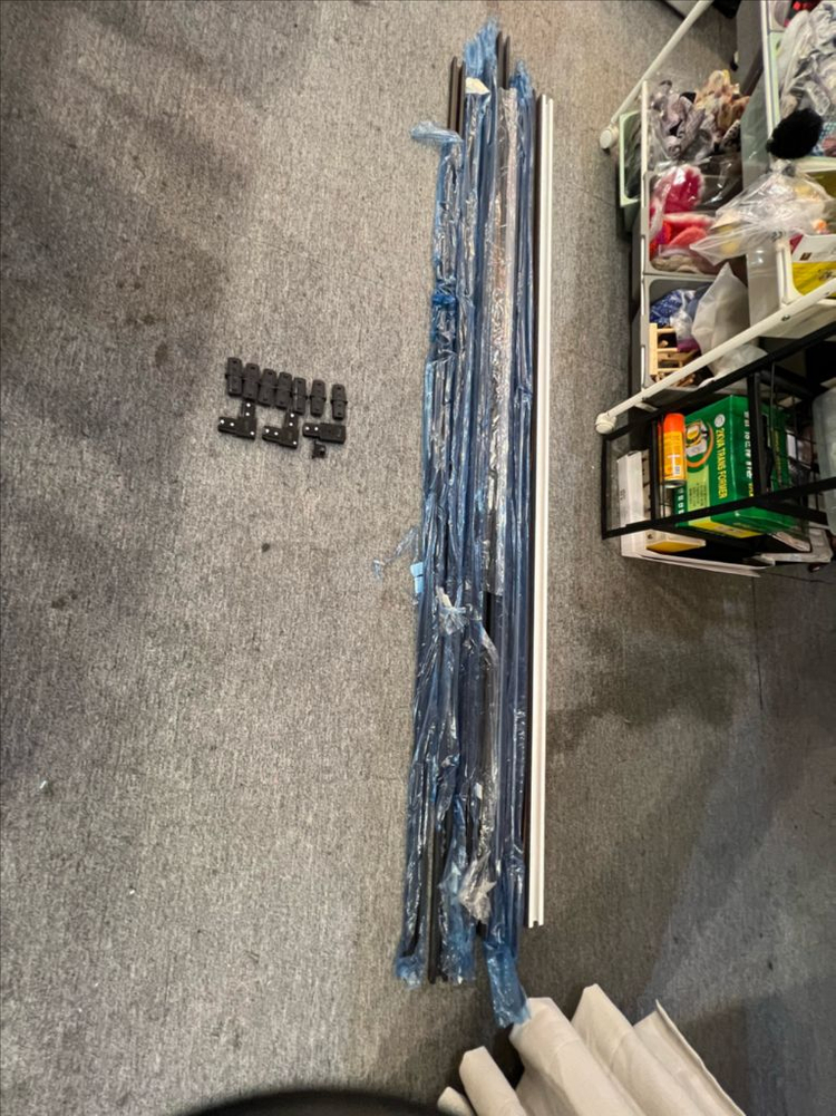 레일등 레일 부품 레일 2m 8개 부속품--1