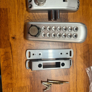 건전지가 필요없는 유리문 도어락